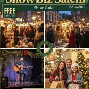 ShowBiz Salem Magazine 1/4 Page  Ad w/ booth or table