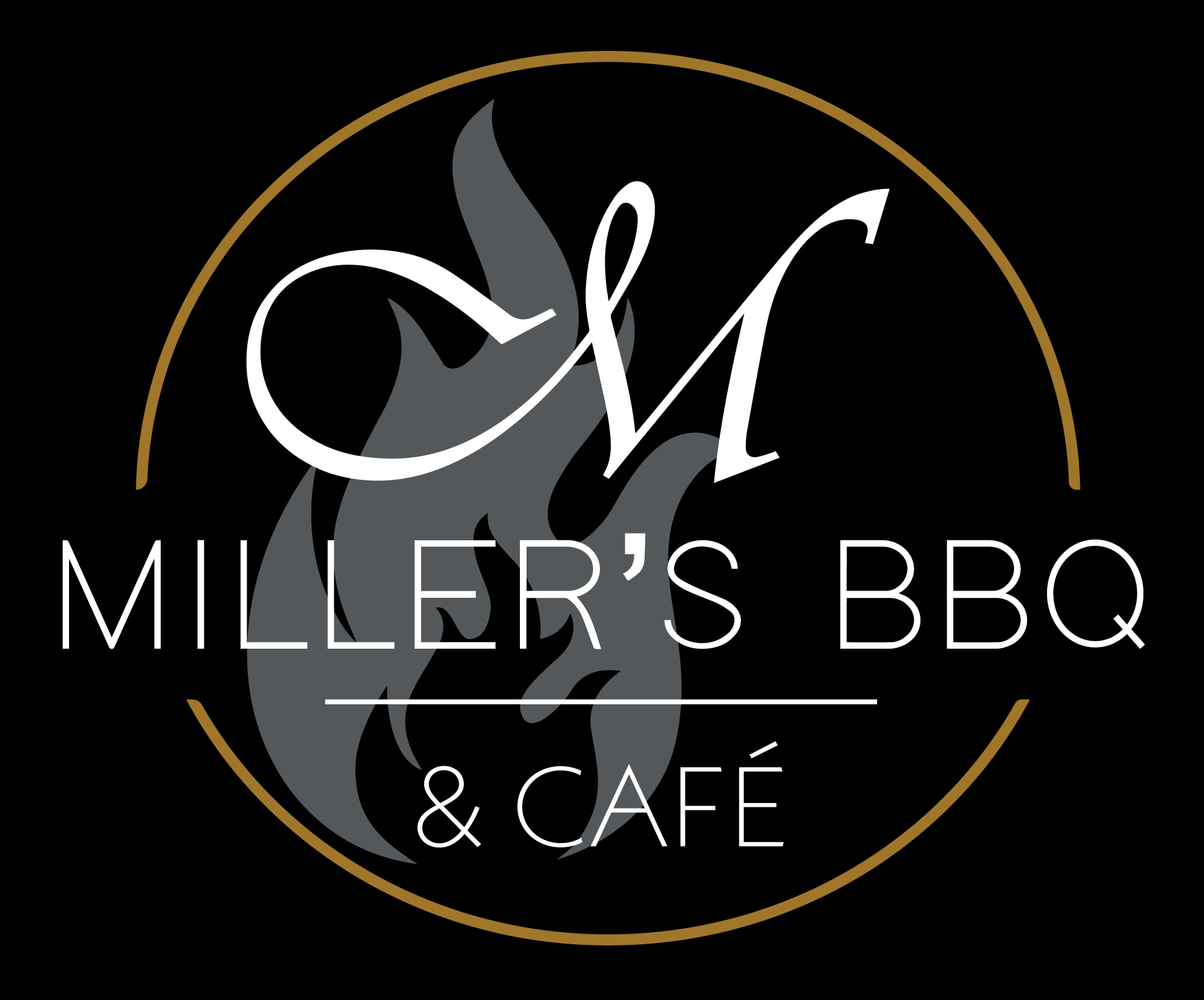 Miller's BBQ Cafe Logo SMALL