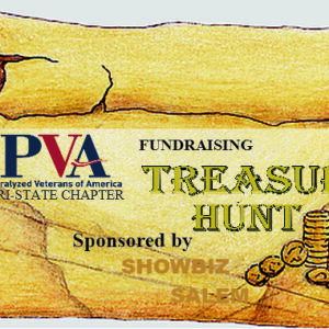 PVA Treasure Hunt 6' X 10' Booth Space, Table, & 2 Chairs: $30.00
