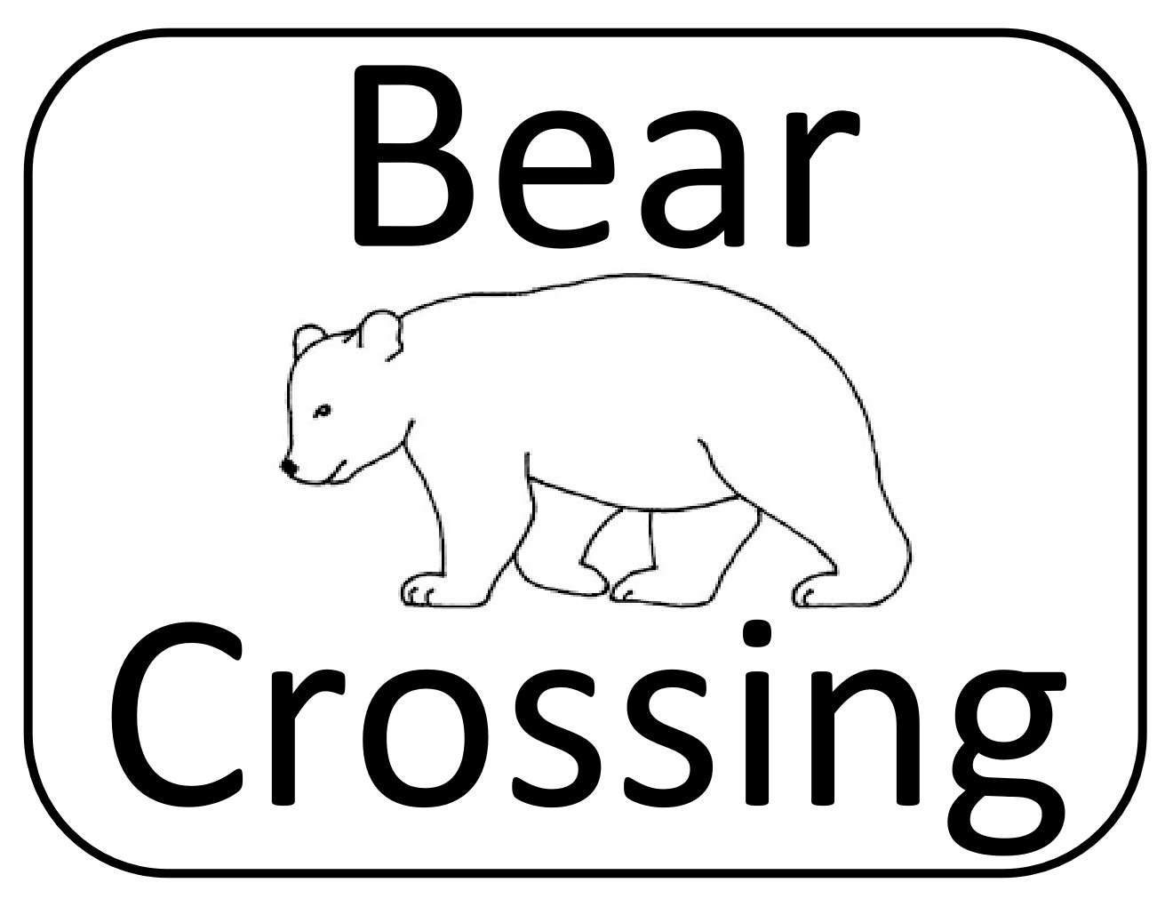 Bear Crossing