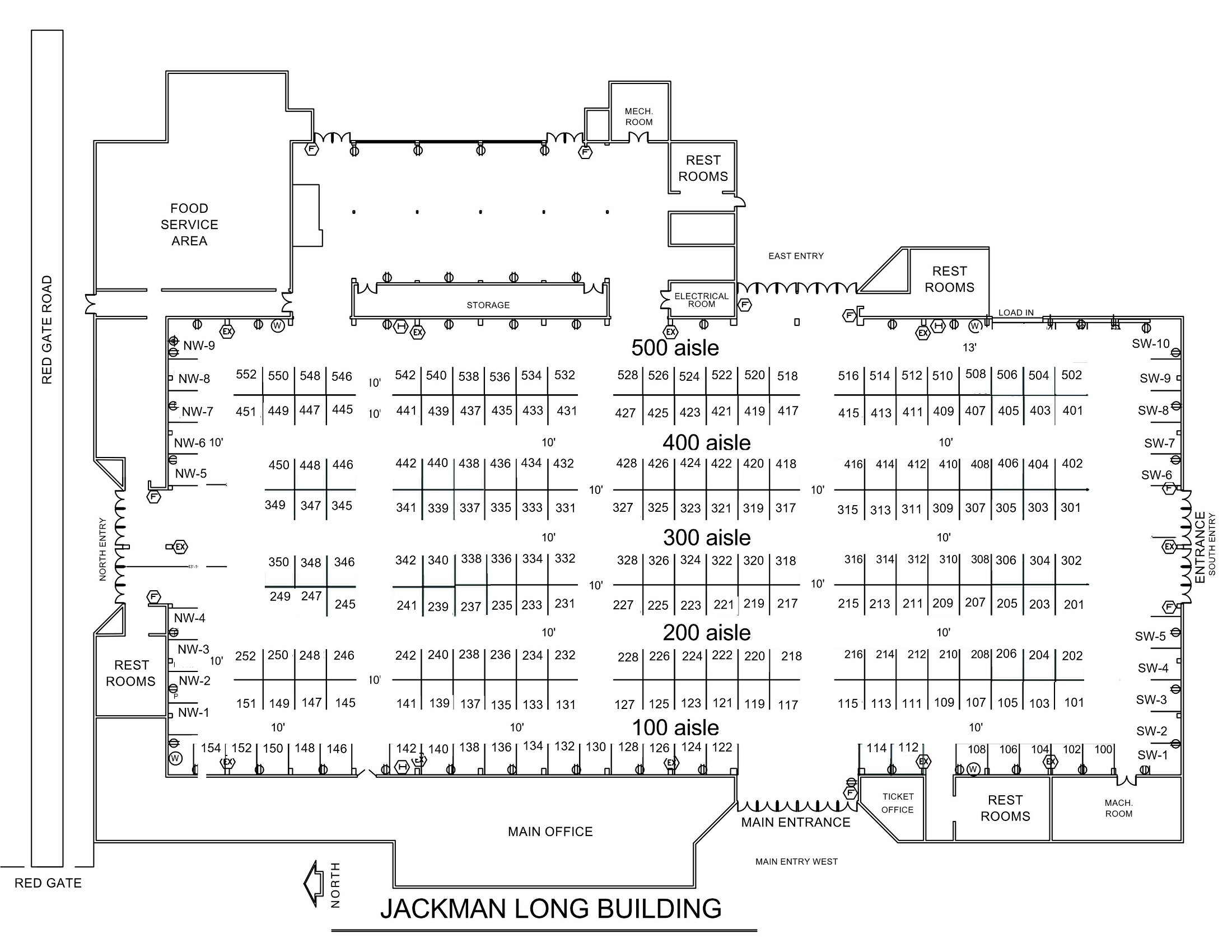 Holiday Market Floorplan 2027