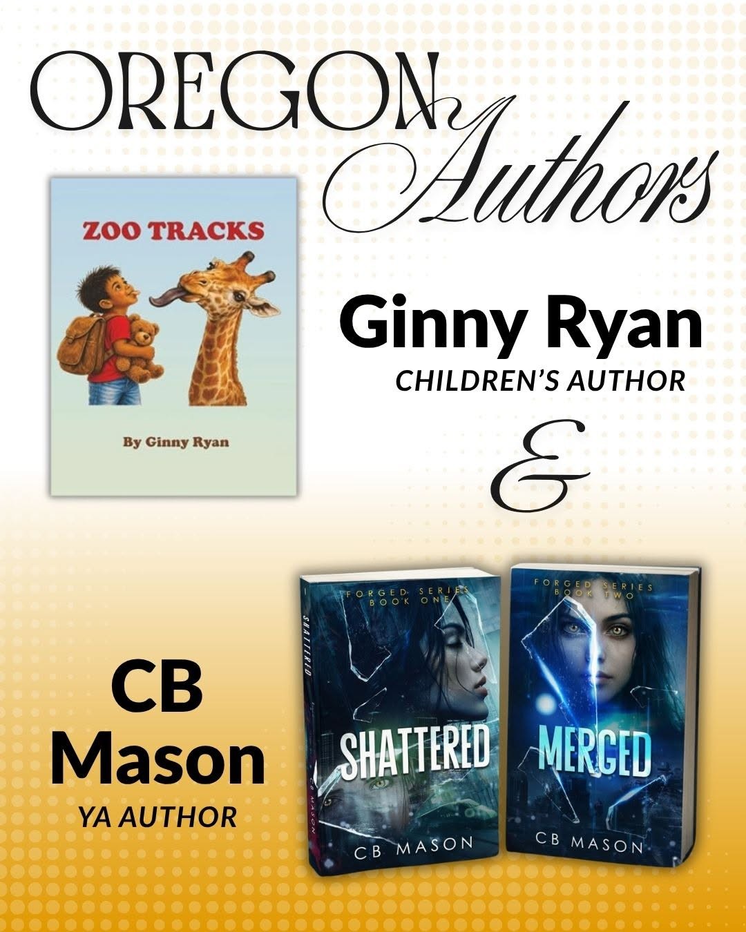 Books by Ginny Ryan and CB Mason